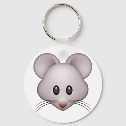 Muis - Emoji Sleutelhanger (Voorkant)