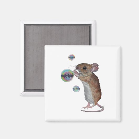 Muis en bellen magneet (Voorkant / Achterkant)