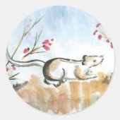 Muis en bessen Sticker Sheet (Voorkant)