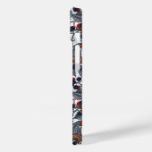 Muis en braambeien op wit Case-Mate iPhone case (Achterkant / Links)