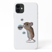 Muis en Bubbels iPhone case