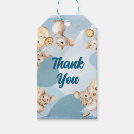 Muis en Cookie Favoriet Tag Cadeaulabel