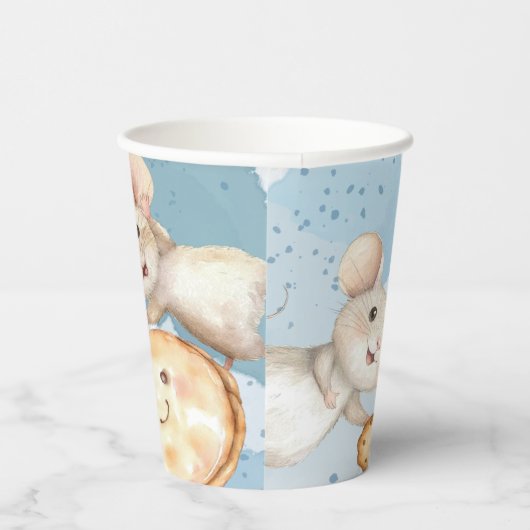 Muis en Cookie Verjaardagsfeest Papieren Cup Papieren Bekers (Rechts)