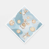Muis en Cookie Verjaardagsfeest servetten (Hoek)
