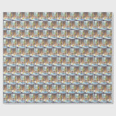 Muis en Eend in Bubbelbad Cadeaupapier (Vlak)