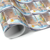 Muis en Eend in Bubbelbad Cadeaupapier (Rol Hoek)