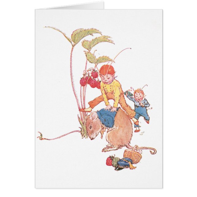 Muis en feesten die Leapfrog spelen (Voorkant)