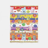 Muis en Friends Hanukkah Fleece Blanket Deken (Voorkant)