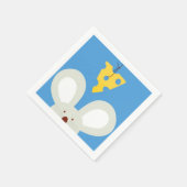 Muis en kaas servetten (Hoek)