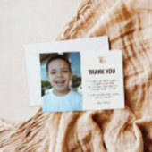 Muis- en koekverjaardagsfoto Bedankt-kaart Bedankkaart