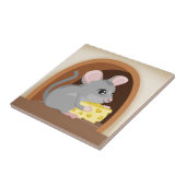 Muis- en muisgat tegeltje (Zijkant)