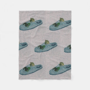 Muis en Slipper Fleece Deken