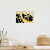Muis en toetsenbord poster (Keuken)