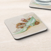 Muis familie in een schoen door Beatrix Potter Bier Onderzetter (Linkerzijde)