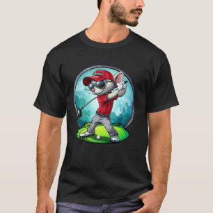 Muis Golfer Golf Muis T-shirt