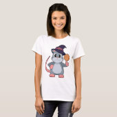Muis Halloween Basketbal T-shirt (Voorkant volledig)