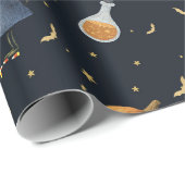 Muis Halloween Wrapping Paper Dark  Style Cadeaupapier (Rol Hoek)