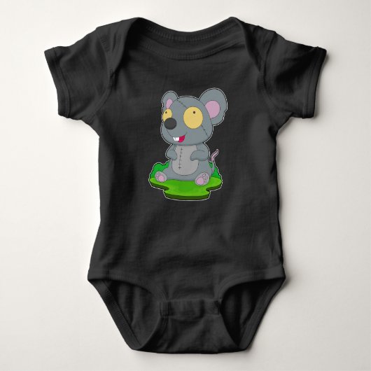 Muis Halloween Zombie Romper (Voorkant)