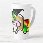 Muis herfst latte mok (Rechterhoek)