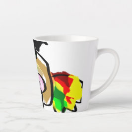 Muis herfst latte mok