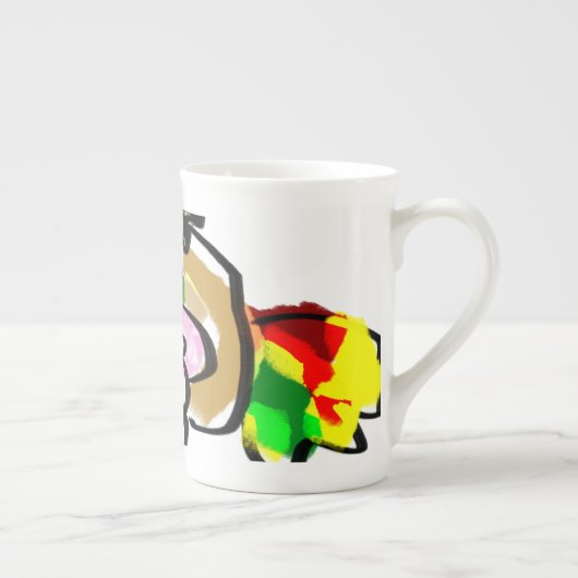 Muis herfst porselein kop (Rechts)