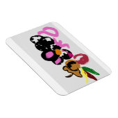 Muis herfstplezier magneet (Rechterzijde)