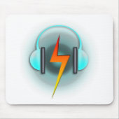 muis hoofdtelefoon muismat (Voorkant)