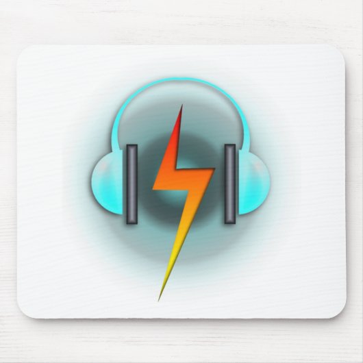 muis hoofdtelefoon muismat (Voorkant)