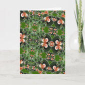 Muis in Clover Kaleidoscope St. Patrick's Day Kaart (Voorkant)