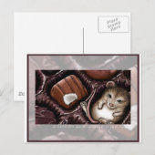 Muis in de Chocoladedoos Briefkaart (Voorkant / Achterkant)