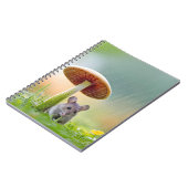 Muis in de regen notitieboek (Linkerzijde)