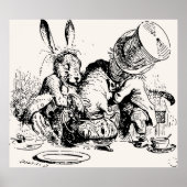 Muis in de theepot poster (Voorkant)