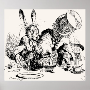 Muis in de theepot poster