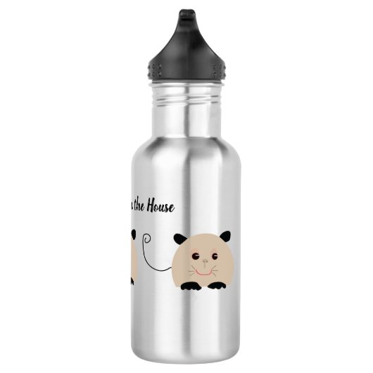 Muis in de waterfles waterfles  (Rechts)