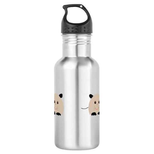 Muis in de waterfles waterfles  (Achterkant)