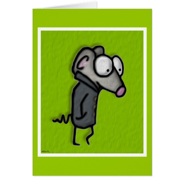 Muis in een loopgraaf (Voorkant)