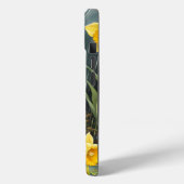 Muis in een regenachtige Daffodil tuin Case-Mate iPhone Case (Achterkant / Links)