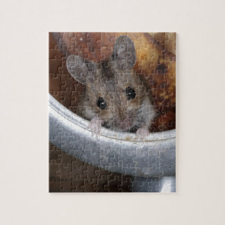 Muis in een theepot legpuzzel