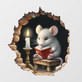 Muis in het huis - plinten board sticker (Vel)