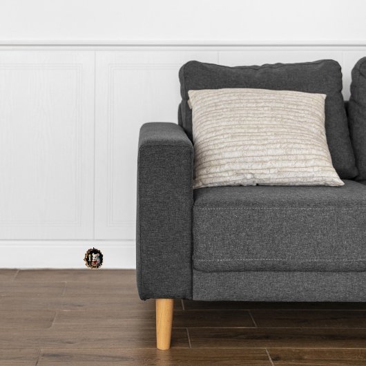 Muis in het huis - plinten board sticker