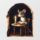 Muis in het huis - plinten board sticker (Vel)