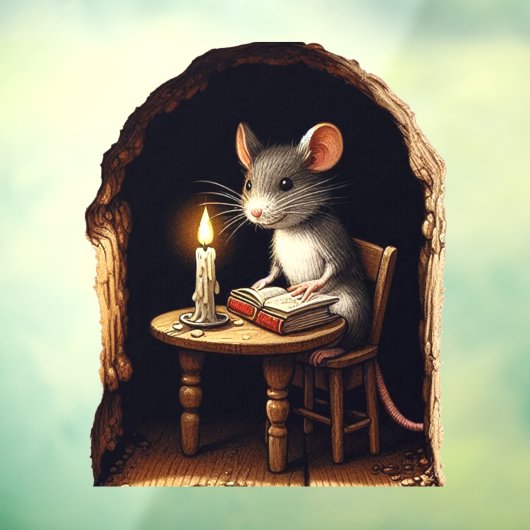 Muis in het huis - plinten board sticker (Vel 3)