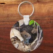 Muis in huis sleutelhanger (Voorkant)