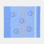 Muis in Pocket Fleece Deken (Voorkant (Horizontaal))
