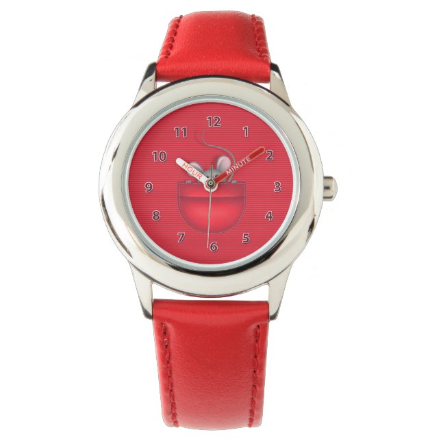 Muis in Pocket Horloge (Voorkant)