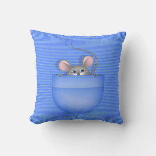 Muis in Pocket Kussen