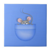 Muis in Pocket Tegeltje (Voorkant)