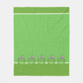 Muis in zak fleece deken (Voorkant)