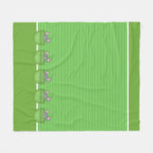 Muis in zak fleece deken (Voorkant (Horizontaal))