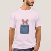 Muis in zak t-shirt (Voorkant)
